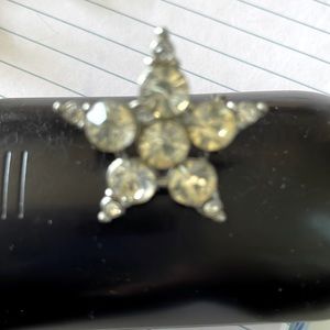 Vintage 1” Star shaped Brooch